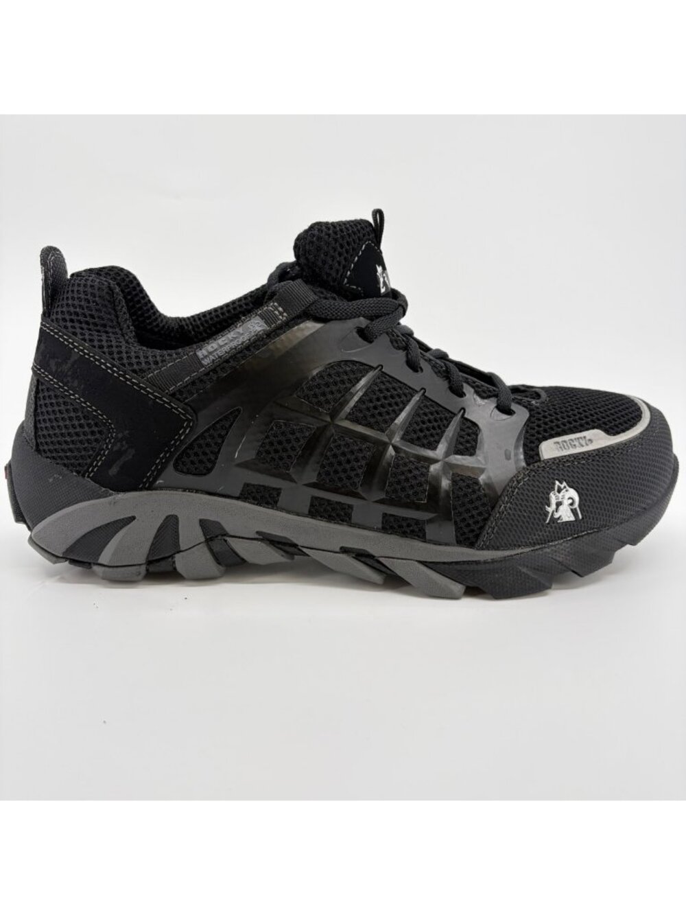 Rocky Trailblade Men Size 10.5E Black Waterproof Composite Toe Safety Work Shoes